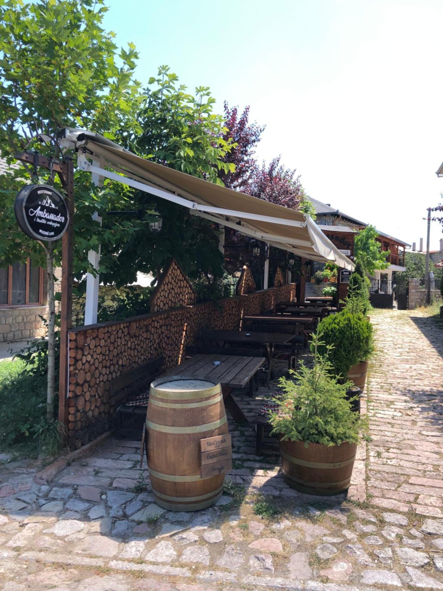 Hotel Ambassador Voskopojë Exterior foto